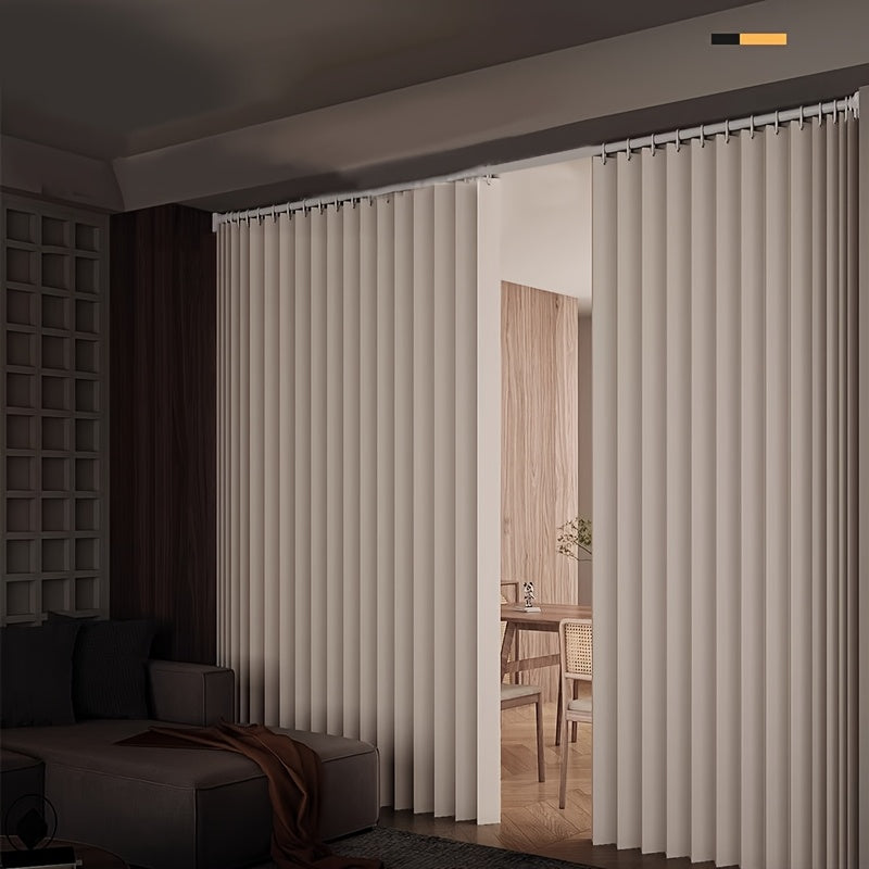 2D Door Curtain, Easy-to-install non-punch magnetic folding curtain door partition curtain, weighing 220 grams, with metal hook. The eye of the curtain is made of 304 stainless steel material and is and dustproof. It is suitable for living room, bedroom,